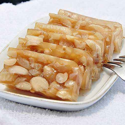 Pork Skin Jelly Products With Soybean Dregs